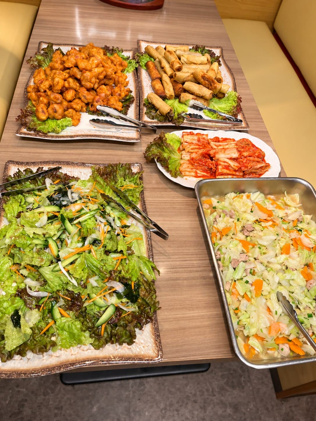 第6回交流会の料理の様子