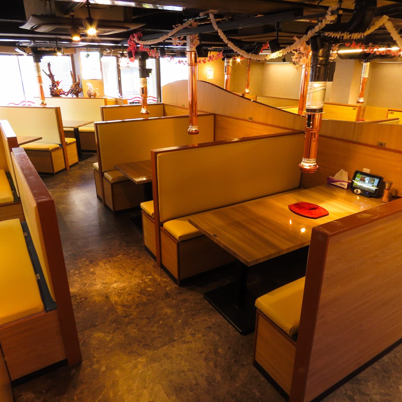 第6回SES営業交流会の会場となる飲食店の店内